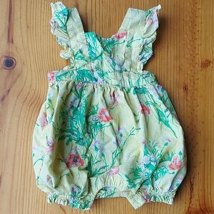 Floral Bubble Romper